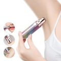 2in1 Super facial & body hair Trimmer for girls | Rechargeable painless electric shaver with LED Light for Face, Lips, Nose & Body and undershave for females | Best for females. 