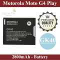Motorola Moto G4 Play Battery GK40 Replacement Premium Quality 2800mAh For Motorola Moto G4 Play. 