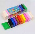 Pack Of -12 Fomic Polymer Light Clay Slime Play dough For Kids With Free Tools. 