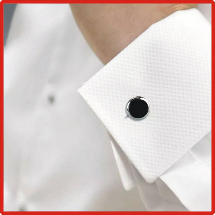 Fashion Cufflink Studs for Coats and Shirts in Box Pack 1 PAIR(DESIGN VARIATION POSSIBLE)