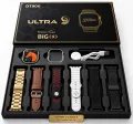 MT Smart Watch T900 Smart Watch / Ultra Big Screen 7 Straps SmartWatch - 2.09 Infinite Display - 49MM Dial Size - Built-in Games - Bluetooth Calling - Crown Working. 