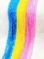 High-Quality Crystal Beads for DIY Jewelry Making, 4mm 4 Strand Multi-Color, 16.5" Each Strand - Craft & Craft Supplies. 
