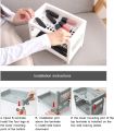 Storage Shelf Mini Storage Rack 2 Layered Minis Sturdy Storage Rack Desktop/Kitchen /Study Table Storage Space Saver Storage Rack. 
