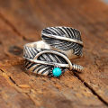 Retro Punk Snake Ring Opening Adjustable Ring Jewelry. 