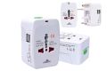 Multifunctional Universal Travel Adapter with 2 USB Charging Ports - World Travel Mobile Wall Charger Plug Socket EU UK US AU. 