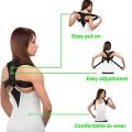 ADJUSTABLE Body Posture Corrector Belt (Back & Shoulder Support Brace) for Men & Women. 