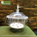 Vacuum Desiccator 210mm, Glass Desiccator 210mm, Laboratory Vacuum Desiccator Borosilicate Glass. 