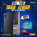 Core i5 3rd Generation With 8GB\12GB\16GB RAM & 128GB SSD Windows 10 Dell Optiplex 7010 SFF Desktop Computer. 