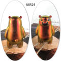 Fruit Snack Mold Bear Mold Silicone Mold For Candles Home DIY Gypsum Candle Aromatherapy Mold 3D Small Bear Candle Silicone Mold Bear Silicone Mold. 