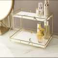 Nordic makeup Organizer  Makeup Organizer Rack Bathroom Cosmetics Storage Box Jewelry stand. 