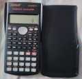 Scientific Calculator 240 Calculations Function, 12 Digits, Double Display, Business Office School Pocket Calculator, Black Color (JS-82MS-5) Sold By HIFE STORE. 