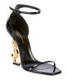 YSL black heels. 