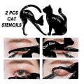 Cat Line Eyeliner Stencils Pro Eye Makeup Tool Eye Template Shaper Model make up Tool Cosmetic. 