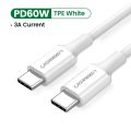 Ugreen PD 60W USB C to USB Type-C Cable QC4.0 3.0 Fast Charge Data Cable for Macbook Samsung S20 S9 USB C Cable for iPhone 15. 