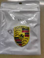 3D Porsche Metal Logo sticker with double tape for bike and car decoration High quality.... 