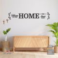 Laser Craft Presents Home Sweet Family Wooden Wall Art for Home Decor, Bedroom and Drawing Room. 