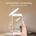 Desk Lamp, LED Touch Sensitive Table Lamp Eye Protection Table Light with USB Charging, 3 Level Dimming Energy-Saving 360° Spin Gooseneck Lamp. 