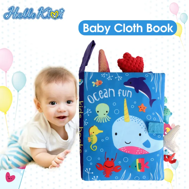HelloKimi%20Soft%20Early%20Learning%20Sensory%20Cloth%20Fabric%20Kids%20Cartoon%20Animal%20Toy%20Book%20Rustle%20Sound%203D%20Tail%20Educational%20Touch%20and%20Feel%20Crinkle%20Books%20for%20Boys%20&%20Girls%20Toddler%20Infants%20Baby%20Children%20Toys%20-%20Image%202