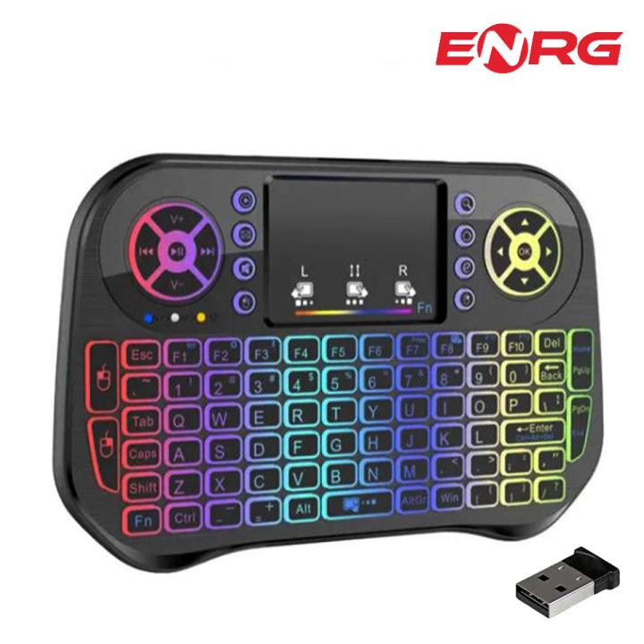 ENRG RGB Mini Wireless Bluetooth Keyboard Dual Connection