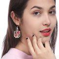 Anime Attack On Titan Drop Earring Серьги Attack Wings Shingeki Cosplay Dangle Earrings For Women Girl Ear Jewelry. 