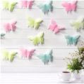 20 pcs of Fluorescent Night Glowing Stars 2 Layer 3D Butterfly  Wall stickers and Decoration. 