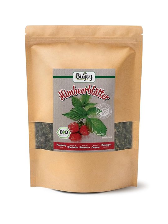 Rubus Tea Biojoy Organic Raspberry Leaf Tea (250g), Raspberry Leaves Cut ...