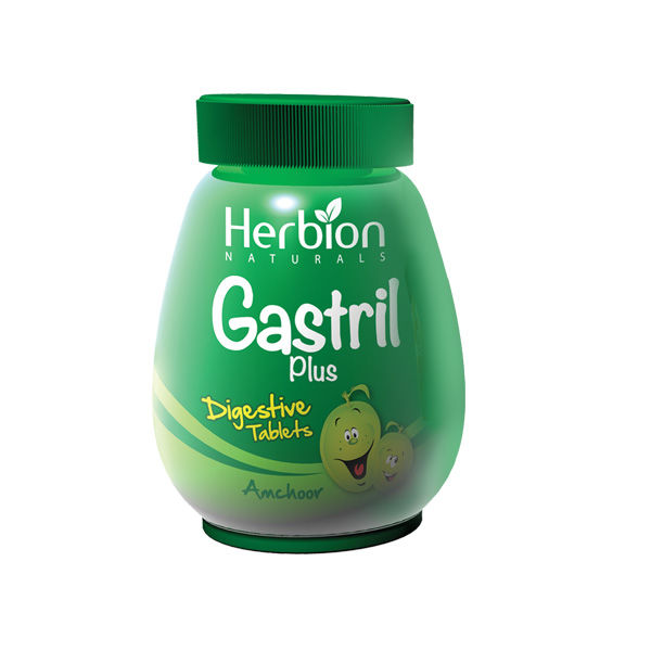 Gastril Plus | Digestive Tablet for heartburn, gas and indigestion | Aamchoor Flavor | 120 Tablets