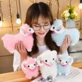 20CM Cartoon Goat Plush Toy Kawaii Stuffed Animal Lamb Sheep Plush Doll Soft Baby Accompany Dolls Girls Birthday Gift. 