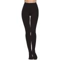 Black Opaque Stocking Tights For Women. 