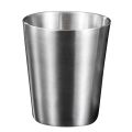 175ml/300ml Coffee Cup Double Layer Non-slip Heat Insulation Stainless Steel Metal   Cup for Beverage. 