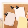 30Pcs Black Push Pins Clips with Thumb Tacks Set. 