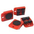 Furniture Sliders Heavy Furniture Shifter Moving Wheels Kit Moving Roller Kit Mover Tool Set 1Pcs Furniture Lifter Casters Kits 360 Degree Rotatable Pads Suitable for Sofas. 