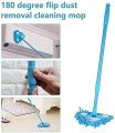 Tijarat Online Microfiber Floor Cleaner Mop - Triangle Mop,180 Degree Rotatable Adjustable - Duster for Home Bathroom Floor. 