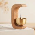 Wood Doorbell Chime Magnetic Landscape Wireless Hanging Wind Loud Door Bell For Refrigerato Doors Restaurant Home Decoration. 
