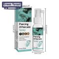 Green forest Ear Piercing Spray Natural Piercing Aftercare Cleaning Repair Spray. 