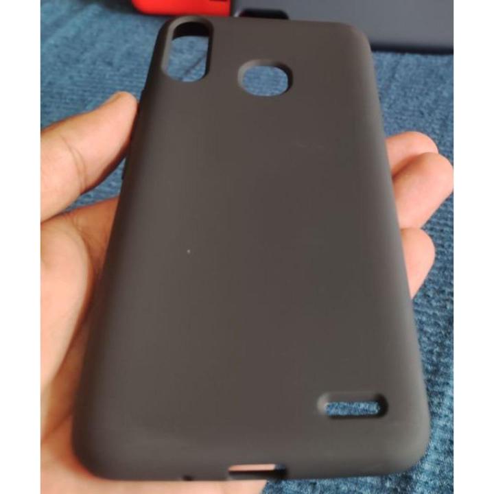 For Infinix hot 7 back Cover Soft touch silky silicon case for infinix hote 7