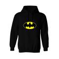 Batman Black Hoodie Pullover Drawstrings Winter Collection Fleece Stuff Gym Hood For Men. 