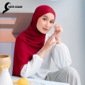 Pastel Hijaabi Pack of 2 Hijab Scarf Georgette Chiffon Hijab For Girls. 