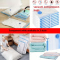 Pump / Vaccum Compression Storage Bags  , Zipper Sealed Vacuum Bag for Travel & Home , Compression Bag for vacuuming by Electric / Manual  Pump / Vacuum Cleaner. 