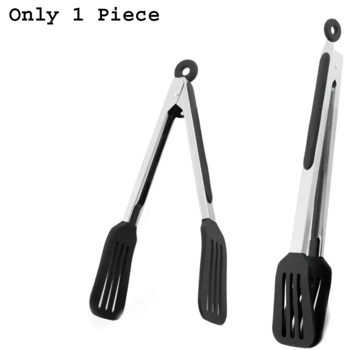 Stainless%20Steel%20Cooking%20Tongs%20Kitchen%20Silicone%20Serving%20Tongs%20Heat%20Resistant%20Meat%20Turner%20Spatula%20Tongs%20with%20Locking%20Handle%20Joint,%20Black%20-%20Image%203