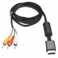 PS2 PS3 AV Cable, AV to RCA Cord for Playstation 2 3 /PS2/PSX/PS3 Slim. 