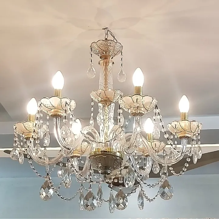 Beautiful%20Crystal%20fanoos%20hanging%20light%206%20lights%20fanoos%20Crystal%20fanoos%20light%20hanging%20for%20drawing%20room%20ceiling%20light%20fanoos%20home%20d%C3%A9cor%20Chandelier%20-%20Image%203