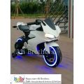 Kids Electric Bike Self-Drive, Key Start With Music USB Option, 2 Battery 2 Motors, Front, Back, Both Side Colorful lights With Poems Music Wide Sitting Space TOYESLAND Made. 