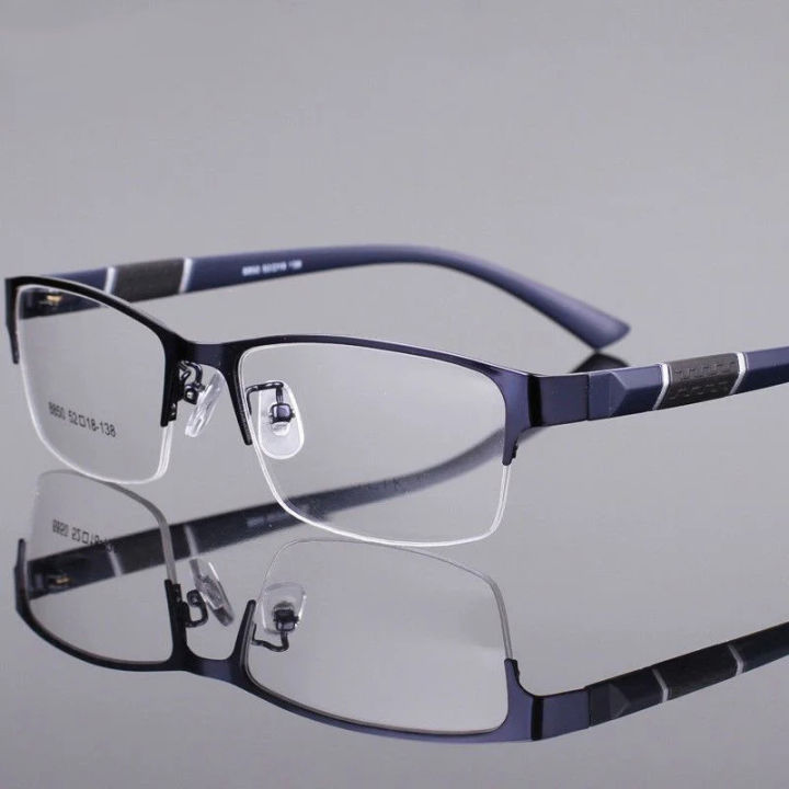 eading lasses en Women igh Quality alf-frame iopter lasses usiness ale resbyop Eyeglasses +1.0 1.5 2.0 2.5 4