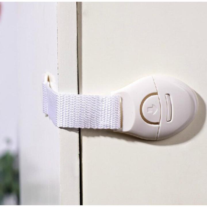 【VisioN Shop】10pcs OF lot Cabinet Drawers Refrigerator Safety Plastic Lock For Child Kid safety