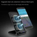 Fast Wireless Charger Charging Pad for Samsung Galaxy Note 8 S8 S8 Plus S7 S7 Edge Note 5 S6 Edge Plus, Standard Charge for Apple iPhone X / 8 / 8 Plus(Black). 