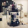 Cosmetic Rack Makeup Organizer Double. 