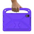 For Samsung Galaxy Tab A 8.4 2020 SM-T307U Handle Portable EVA Shockproof Anti Falling Protective Case with Triangle Holder. 
