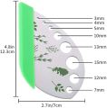 Herb Cutter |Herb Cutter & Stripper Imported Stainless Steel - Premium Kitchen Utility Tool for Efficient Herb Preparation. 