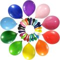 Pack of 25/50/100 Pieces Multicolor 12" Rainbow Latex Balloons Assorted Colors for Vibrant Birthday, Baby Shower, Wedding Party Decorations. 